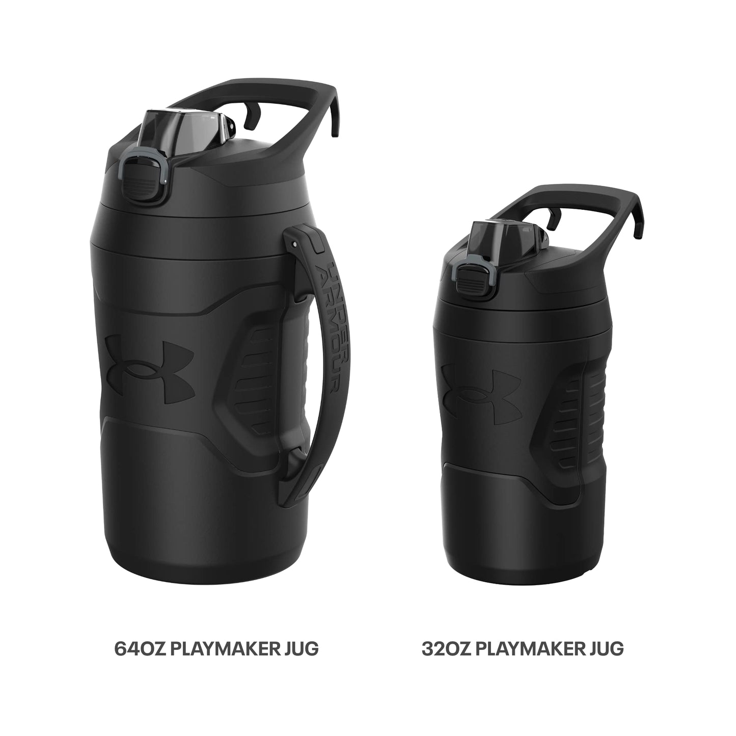 Under Armour Sports Water Jug, 32 oz Insulated Water Bottle w/Handle, Fence Hook, Leak Resistant, Baseball, Football & More