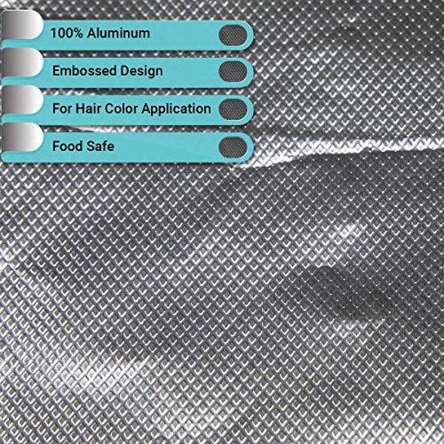 ForPro Embossed Aluminum Foil Sheets 500-Count Pop-Up Dispenser