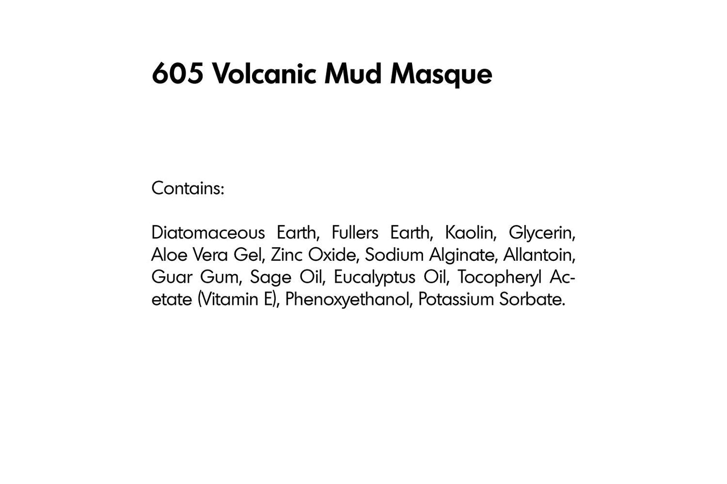 Raya Volcanic Mud Masque (605) | Deep Pore Facial Treatment Mask for Dull Skin | Helps Decongest and Clear Pores