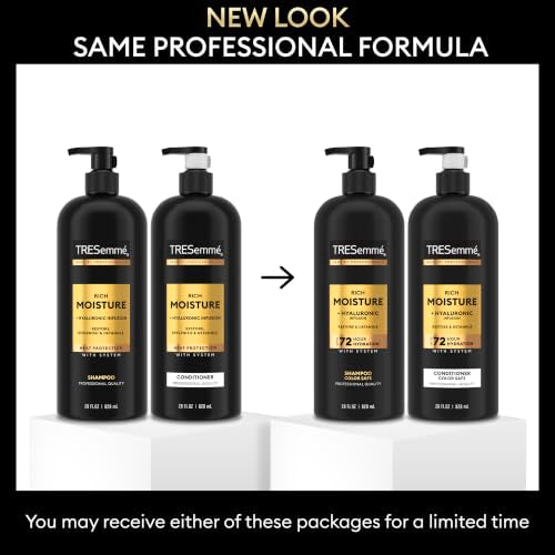 TRESemmé Rich Moisture Shampoo & Conditioner Set, 28 oz