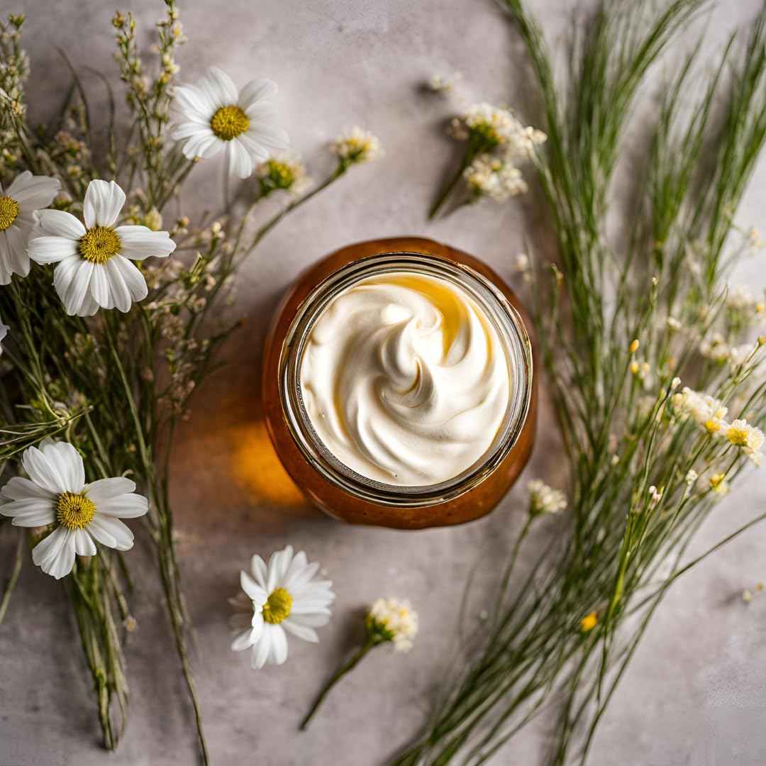 Apothecary Prairie Whipped Tallow Balm (Unscented) - 100% Grass-Fed Beef Tallow and Infused With Organic Sunflower Oil For Total Body Use on Dry Skin, Sunburns, Eczema and Rashes (4oz)