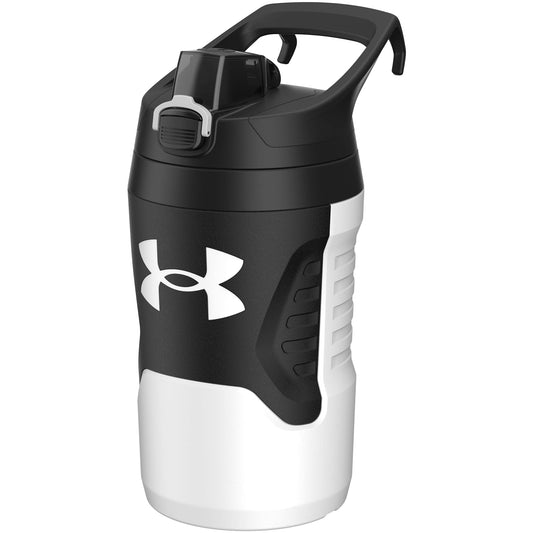 Under Armour Sports Water Jug, 32 oz Insulated Water Bottle w/Handle, Fence Hook, Leak Resistant, Baseball, Football & More