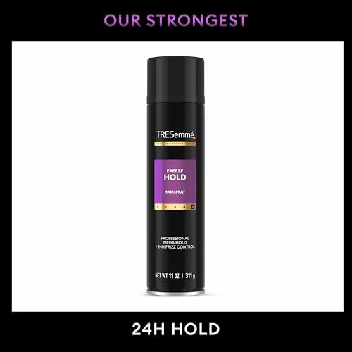 TRESemm? Hairspray Pack of 6 Freeze Hold for 24-Hour Frizz Control and All-Day Humidity Resistance 11 Fl Oz