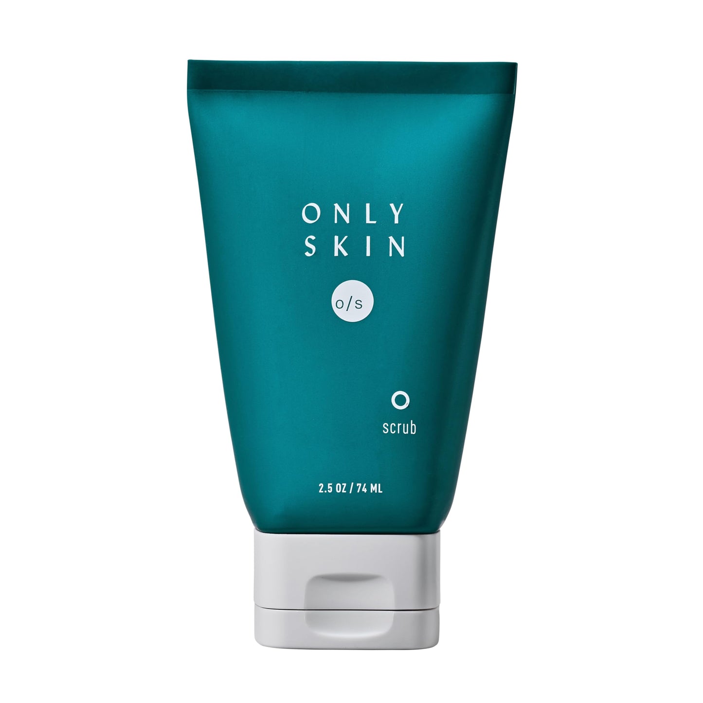 Only Skin, Daily Facial Scrub (3 Ounce) - Daily Exfoliator, Unclog Pores and Ease Inflammation, Includes Plant Based Beads to Polish Away Dead Skin Cells, Calms Irritated Skin