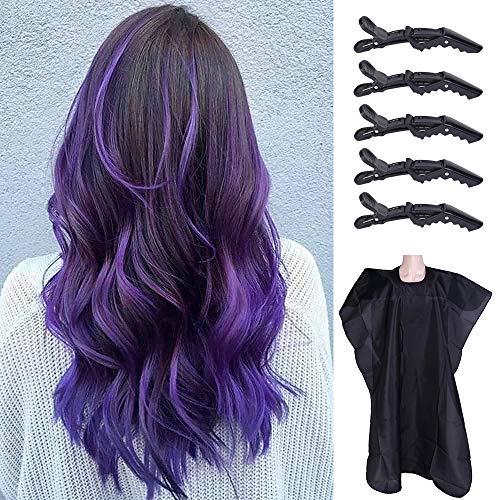 Professional Silicone Highlight Caps Set - 2 PCS for Hair Coloring