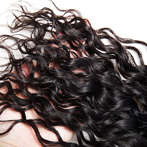 Natural Black Body Wave Human Hair Bundles - 330g, 30-34 Inch