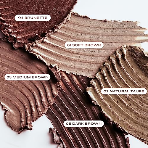 Milani Stay Put Brow Color Dark Brown - Waterproof Eyebrow Gel