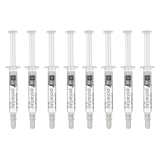 Poladay Cp 35% 8 Syringes | Premium Teeth Whitening Gel Whitening Oral Care