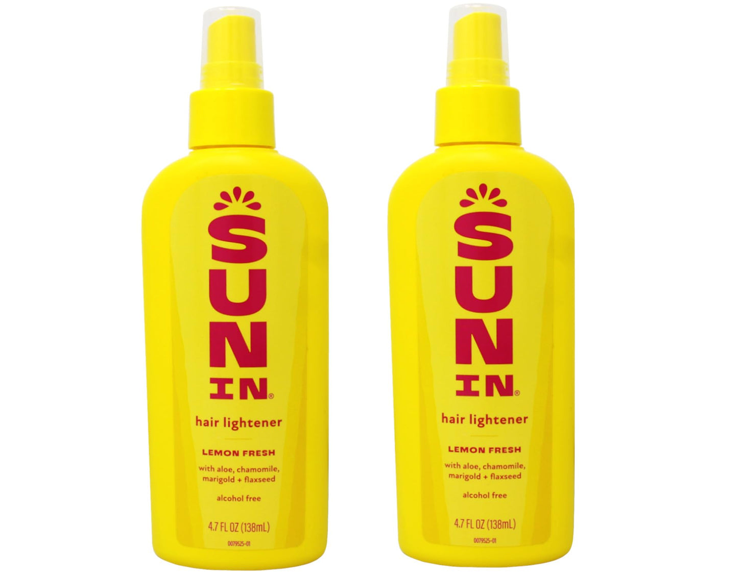 Sun-in Hair Lightener Spray Lemon 4.7 Fl Oz (Pack of 2)