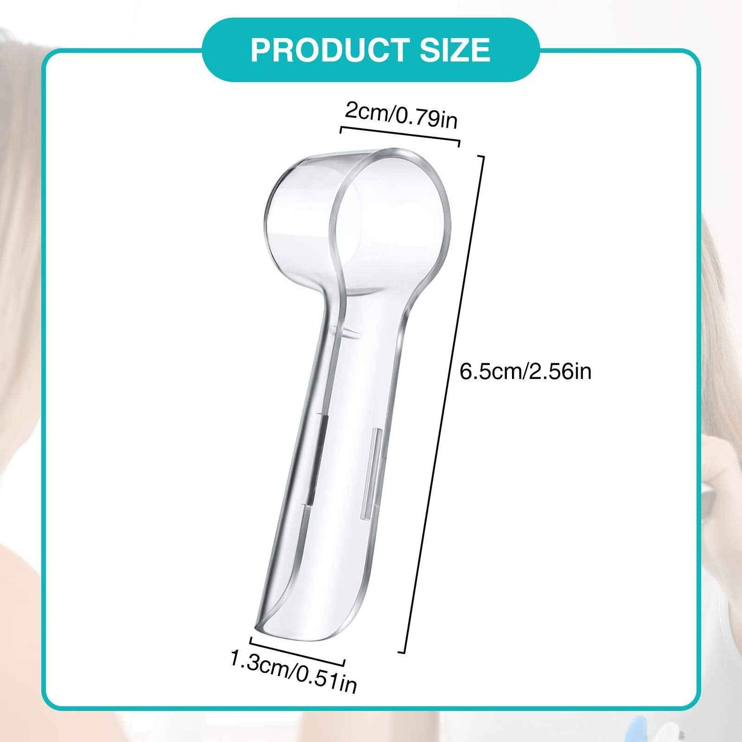 Patelai Electric Toothbrush Cover Caps Reusable Replacement Brush Heads Cover Caps to Keep Dust Away Convenient for Travel Camping Family and More Sanitary(12 Pieces)