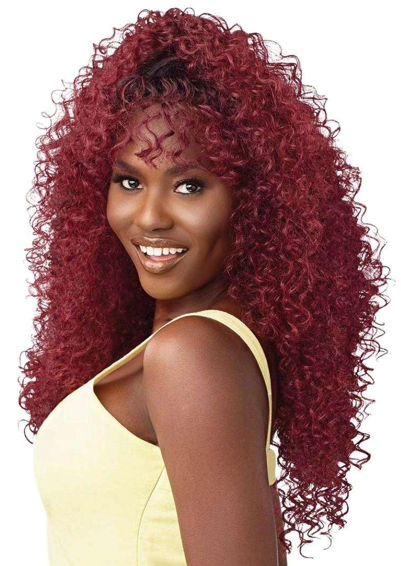 Converti-Cap Outre Synthetic Wig - DOMINICAN BOUNCE (1B Off Black)