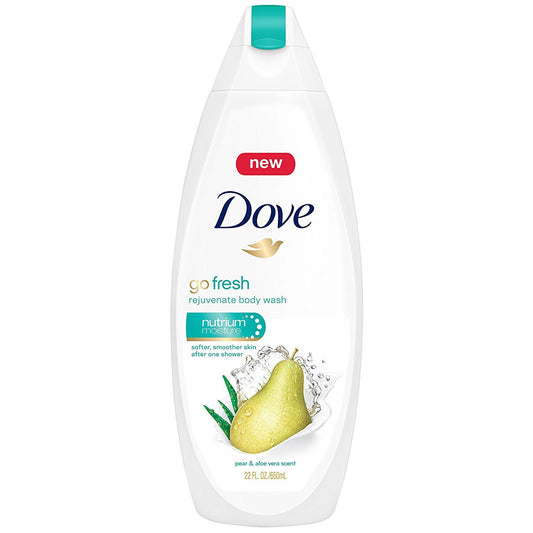 Dove Body Wash Invigorating With Aloe & Eucalyptus For Dry Skin Refreshes and Invigorates Skin 20 oz