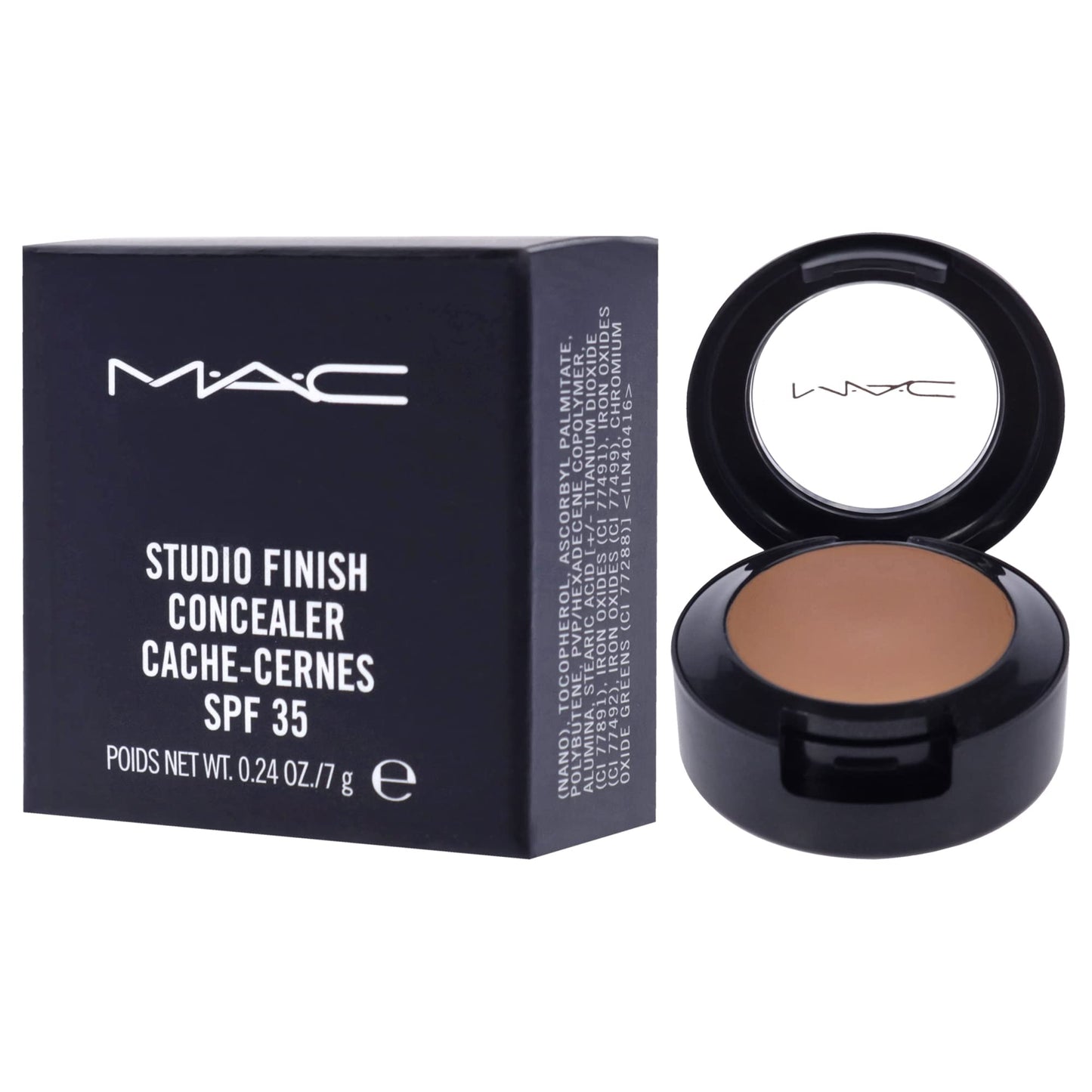 MAC Studio Finish Concealer, 7 grams, NW25, 0.24 oz