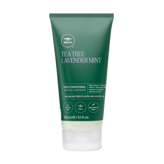 Tea Tree Lavender Mint Deep Conditioning Mineral Hair Mask, Hydrates + Strengthens, For Coarse + Dry Hair, 5.1 fl. oz.