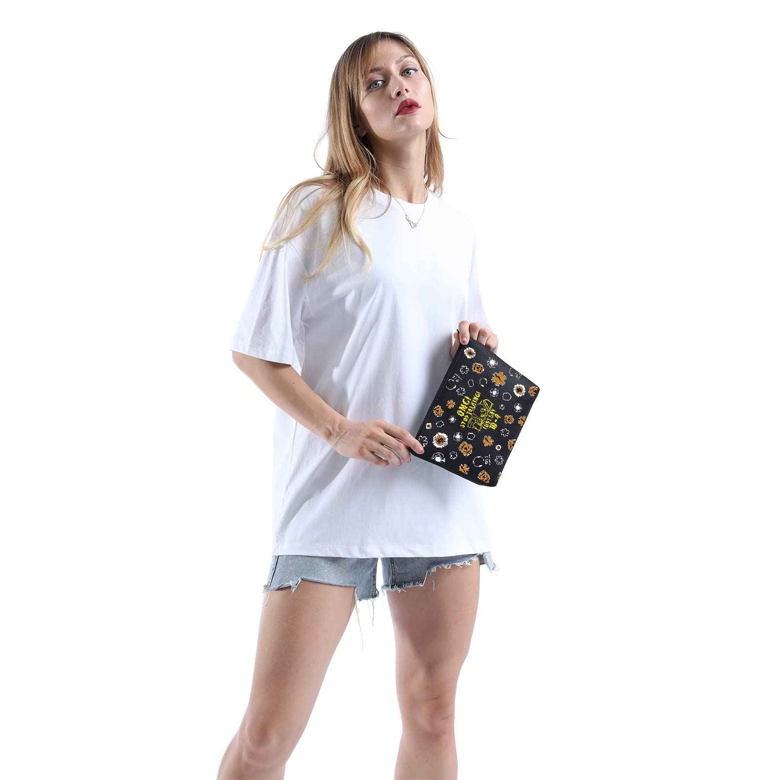 POFULL 911 Dispatcher Gifts Stop Talking Just Say 10-4 Cosmetic Bag Emergency Dispatcher Gift (Stop Talking Cosmetic Bag)