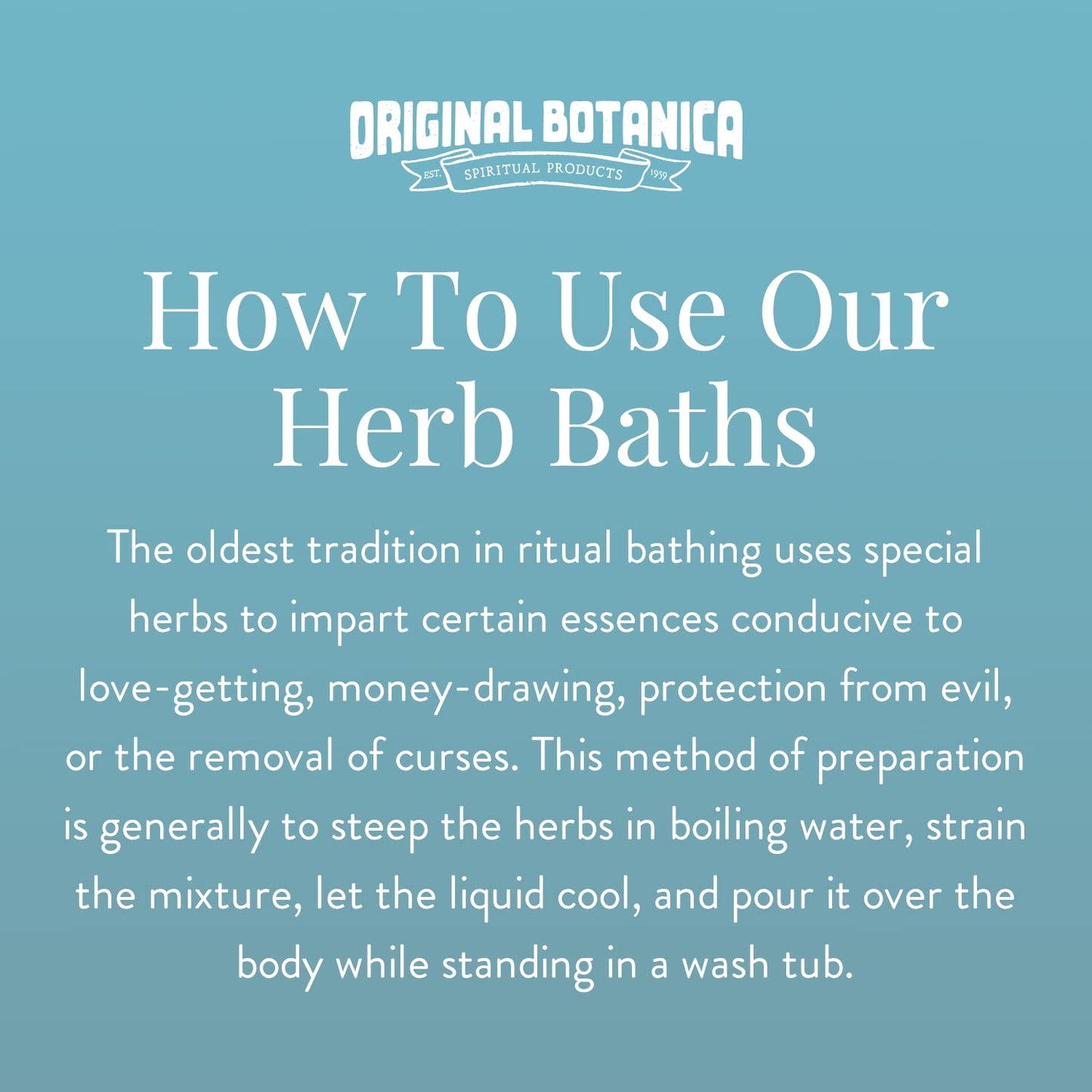 Original Botanica La Negra Curandera Herb Bath Spiritual Cleansing Body Wash Ritual Negative Energy Protection Herb Purification Healing