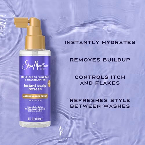 SheaMoisture Anti-Dandruff Scalp Refresh Spray, 4 fl oz
