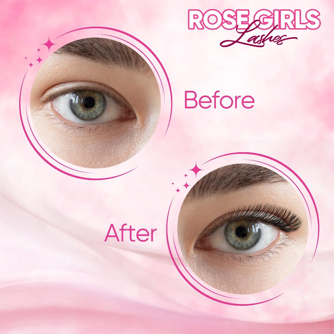 ROSE GIRL Ultra Wispy Lashes Volume Fan-Individual Lashes Fake Eyelashes Extension-Lashes Natural Look-Handmade Kit-5D/7D/9D–C CC D Curl Thickness 0.05~0.07mm-9~16mm Length(5D-0.07-CC-9mm)