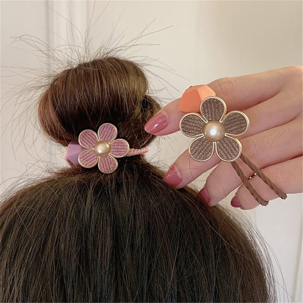 10PCS Girls Hiar Ties No Damage For Thick Hair, Women Sport Elastic Hair Ties, Everyday Hair Accessories For Spring And Summer