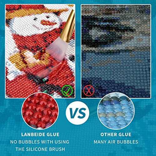 LANBEIDE 200ML Diamond Painting Sealer with Silicone Brush