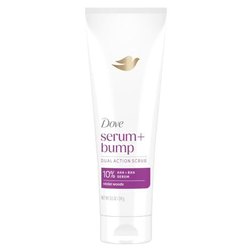 Dove KP Bump Eraser Body Scrub - 10% AHA BHA Serum 8.5oz