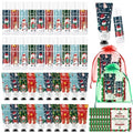 24 Set Christmas Hand Cream Gift Set, Including Moisturizing Hand Lotion, Xmas Lip Balm, Gauze Bags, Thank You Cards Natural Fragrant Bulk Christmas Gifts for Coworkers Employees Stuffers