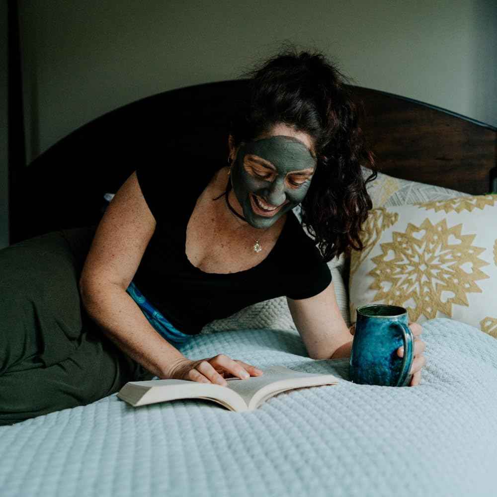 Alaska Glacial Mineral Clay Mask Powder for Face & Body | Detox, Exfoliate & Rejuvenate Skin | 100% Pure Glacial Silt – Unscented, 4.5oz