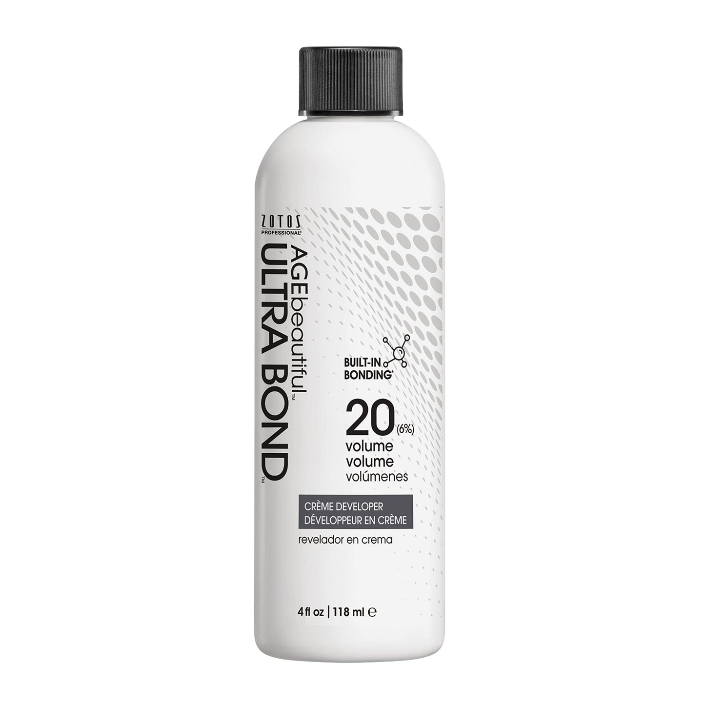 ULTRA BOND 20 Volume Hair Developer with Built-in Bonds to Strengthen & Protect Hair, 4 Fl Oz