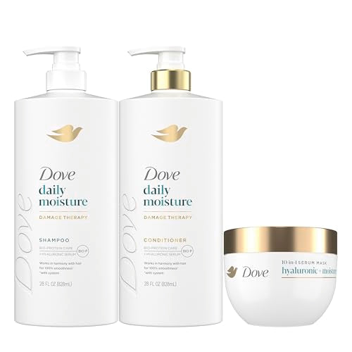 Dove Daily Moisture Shampoo & Conditioner Set - Dry Hair, 28 Fl Oz