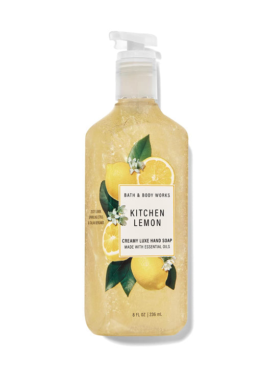 Bath & Body Works ~ Kitchen Lemon ~ Creamy Luxe Hand Soap ~ 8 fl oz