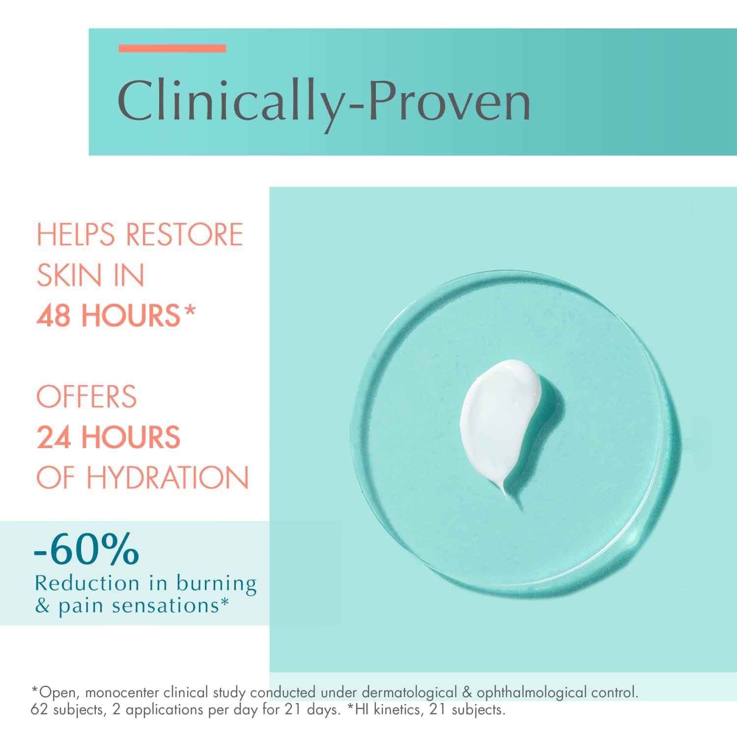 Avène Cicalfate+ Hydrating Skin Recovery Emulsion for post-procedure & post-tattoo, helps restore skin barrier, 24hr hydration, 1.3 Fl Oz