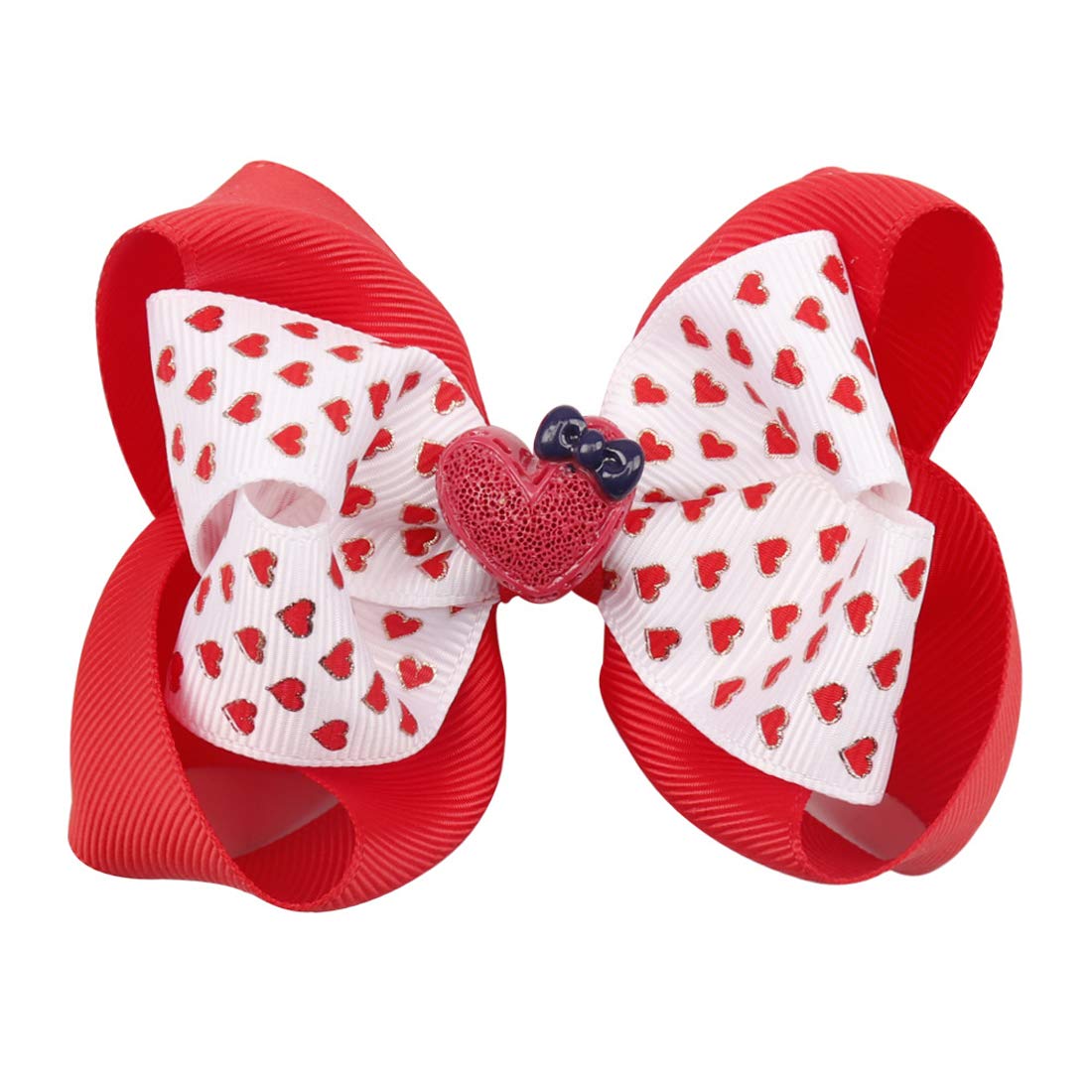 Valentine’s Day Hair Clips Hair Bow for Girls Hair Accessories TSFJ10 (4pcs)