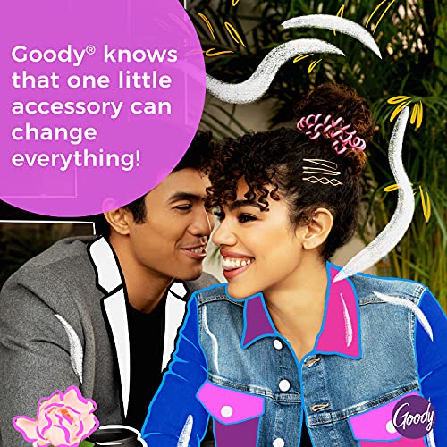 Goody Hair Scrunchie - 3 Count, Faux Fur - Help Keep Hairs In Place - Hair Accessories to Style With Ease and Keep Your Hair Secured - For All Hair Types - Pain Free