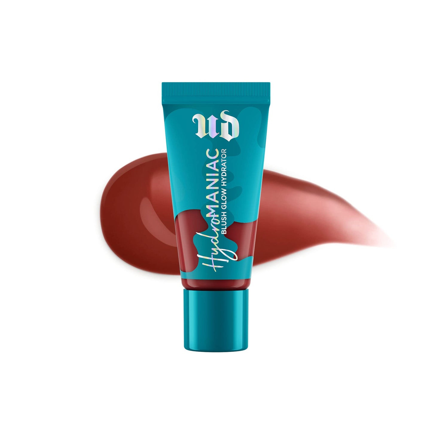 Urban Decay Hydromaniac Dewy Liquid Blush (Rebellious - Burnt Terracotta), Long-Lasting & Buildable Plumping Cheek Tint with 24HR Hydration, Kombucha Filtrate and Marula Oil, Vegan - 0.5 fl oz