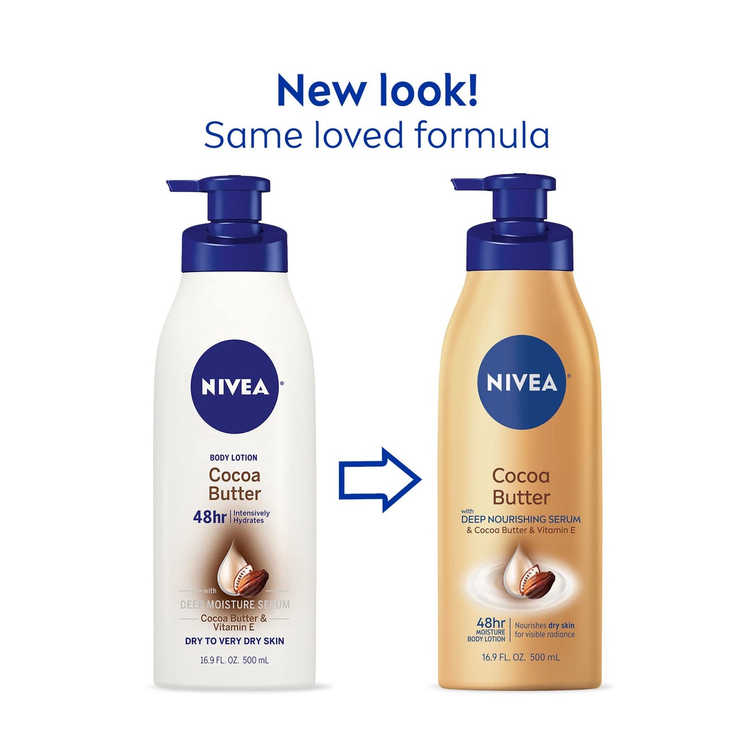 NIVEA Cocoa Butter Body Lotion 16.9 fl. oz. (Pack of 4)