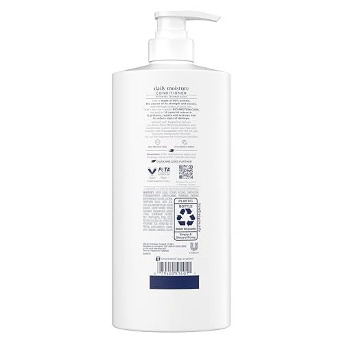 Dove Daily Moisture Shampoo & Conditioner Set - Dry Hair, 28 Fl Oz