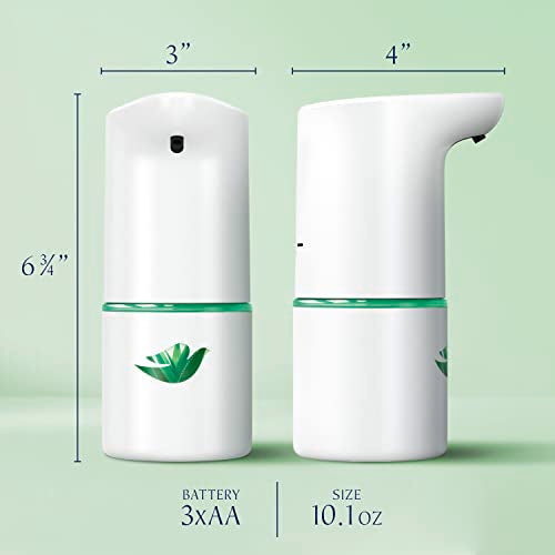 Dove Nourishing Foaming Hand Wash Touchless Dispenser Refill Aloe and Eucalyptus Moisturizing Hand Wash for Lasting Nourishment 10.1 oz 6-pack