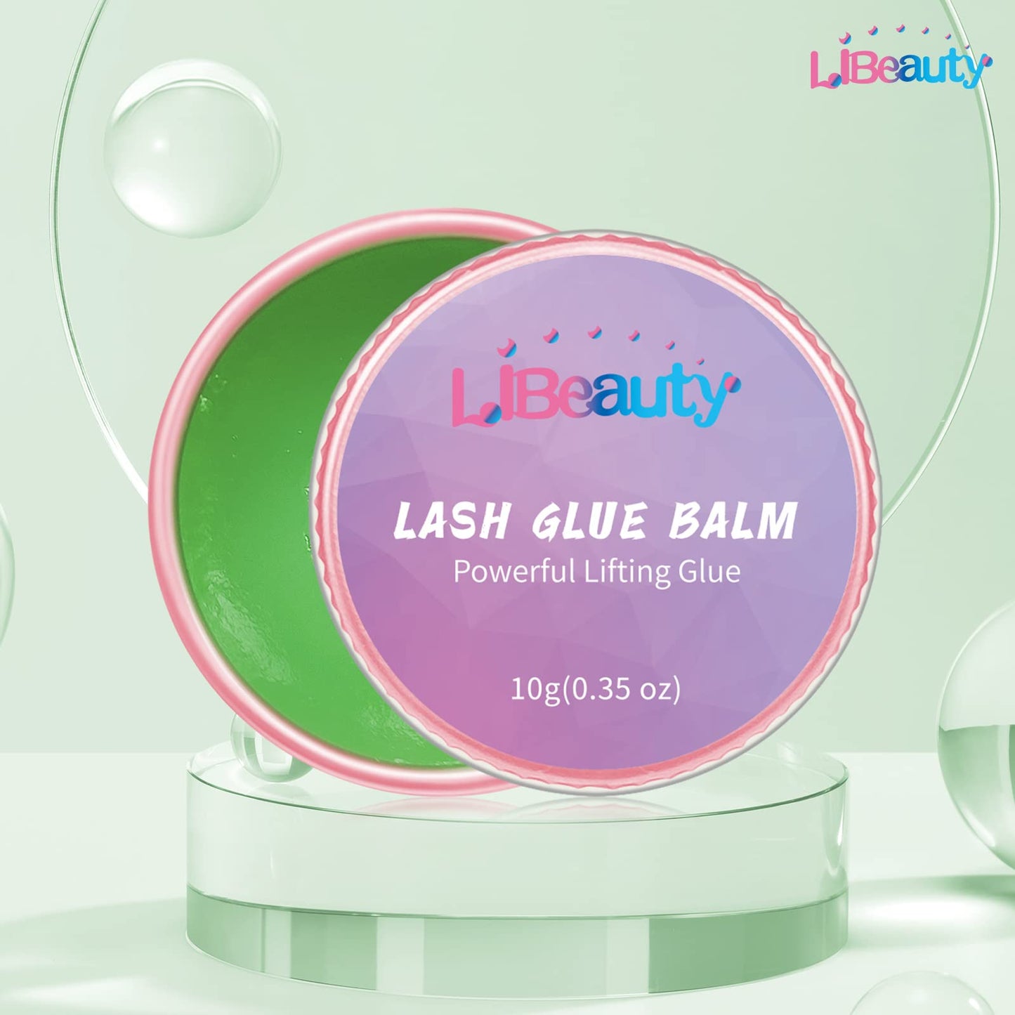 Libeauty Lash Lift Glue Balm Lash Lift Adhesive Strong Sticky Fruit Flavor Eyelash & Eyebrow Perm Glue Balm Brow Lamination Gel