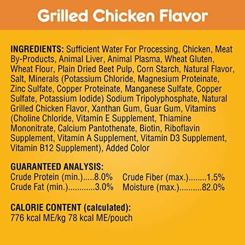 Pedigree Choice Cuts in Gravy Wet Dog Food 8-Count Variety Pack, 3.5 oz. Pouches (Pack of 2)