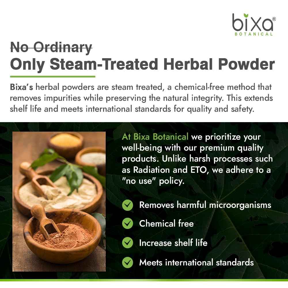 bixa BOTANICAL | Greater Galangal Root Powder | Alpinia Galanga Kulinjan | for Soups and Cooking | Ayurvedic Herbal Supplement | Kosher | Steam Treated | Non GMO | Vegan | 100 Percent Pure |16 oz