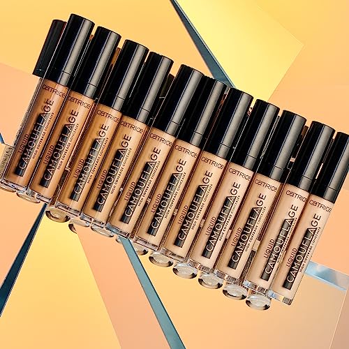 Catrice | Liquid Camouflage High Coverage Concealer | Ultra Long Lasting Concealer | Oil & Paraben Free | Cruelty Free (007 | Natural Rose)