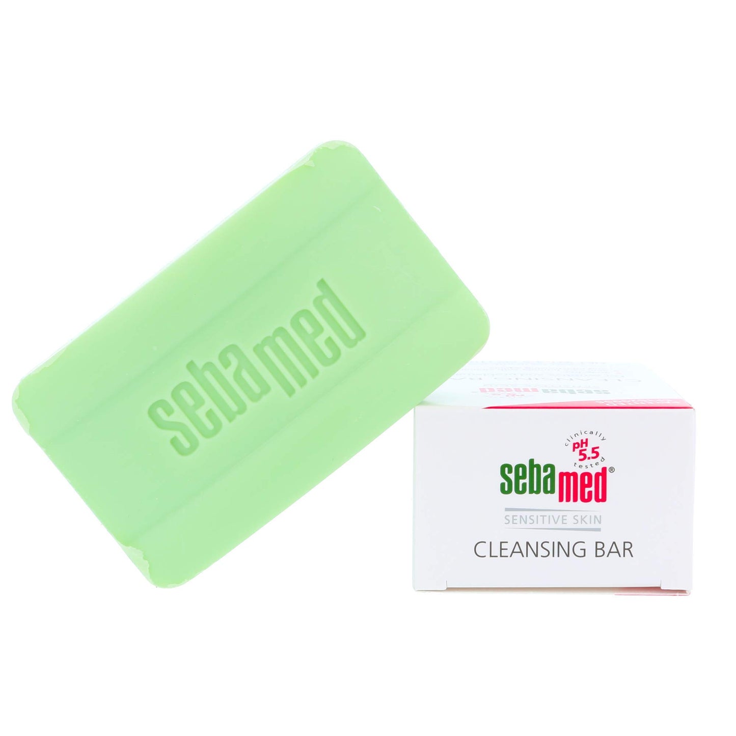 Sebamed Sensitive Skin Cleansing Bar 3 Pack (10.5 ounce) - Hypoallergenic and Dermatologist Recommended. No Detergents that may Irritate Skin Conditions