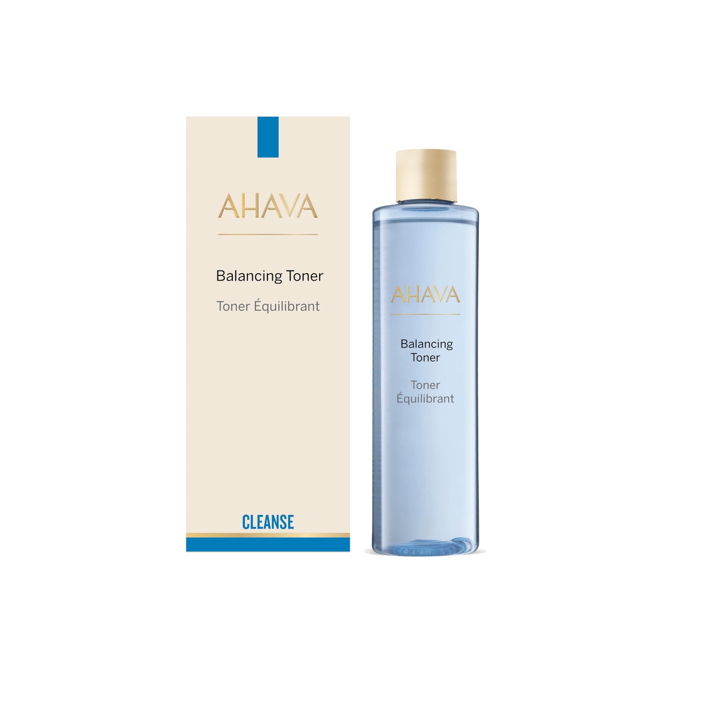 AHAVA Cleanse Balancing Toner - Lightweight toner to clean & rebalance skin’s hydration & pH, Enriched with our exclusive skin activator, Osmoter & Bilberry extract & fruit acids, 8.5 Fl.Oz