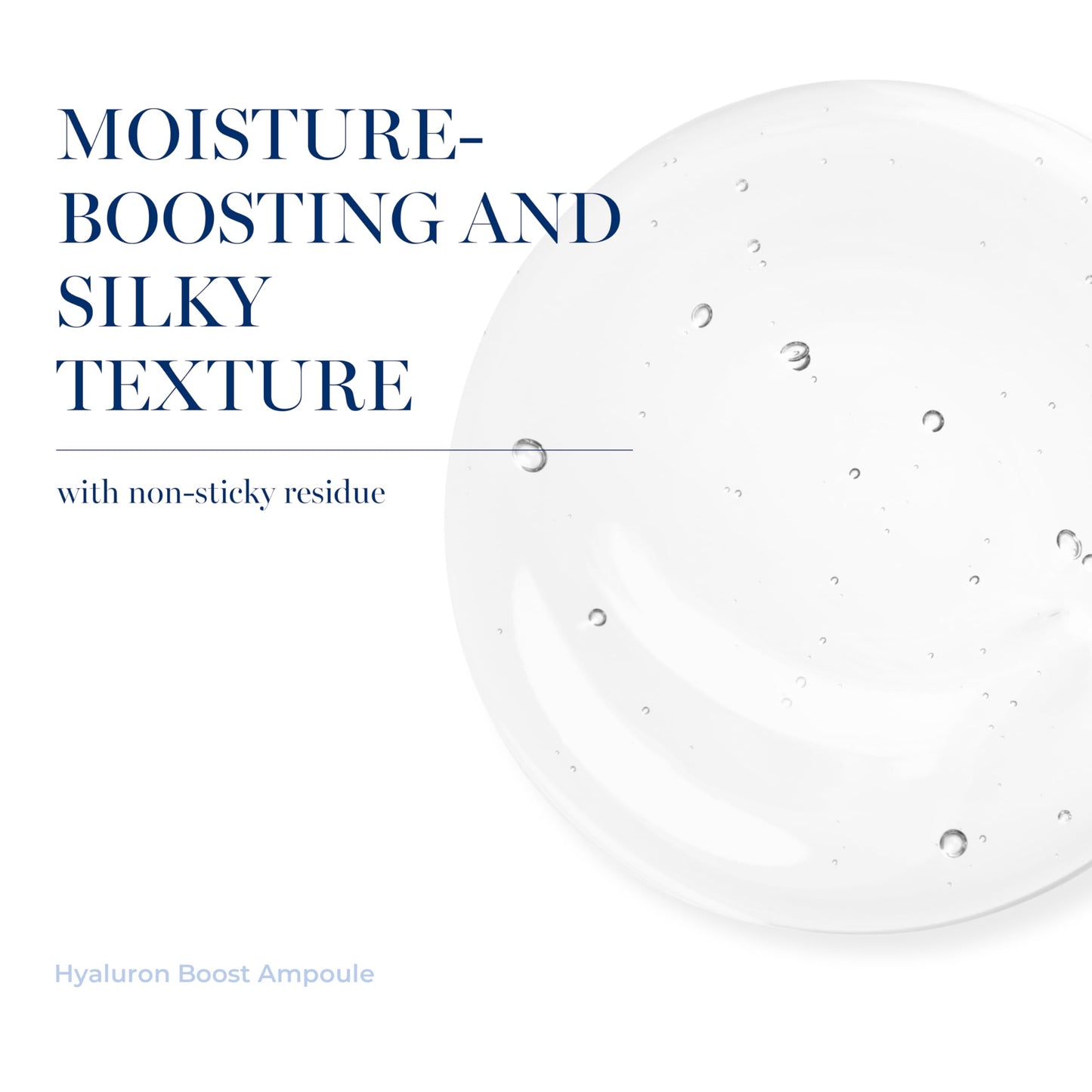 COSHEAL Hyaluron Boost Ampoule 1.52 fl oz, Deep Hydration Serum with 6 Types of Hyaluronic Acids & 5 Peptides, Barrier Support & Glass Skin Glow, Non-greasy, Hypoallergenic, Korean Skin care