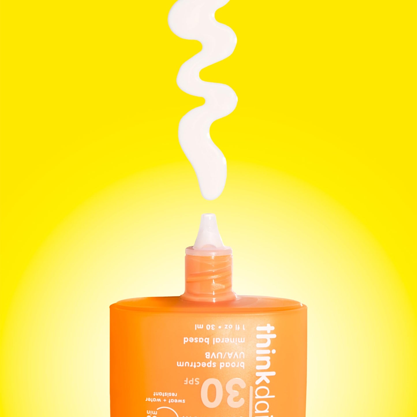 Thinkdaily SPF 30 Sunscreen for Face, Everyday Sun Serum, 1 Fl Oz – Zinc Oxide Mineral Sunscreen, UVA/UVB Protection, Hydrating Jojoba Oil, Vitamin E & Aloe Vera, Non-Sticky, Travel Size