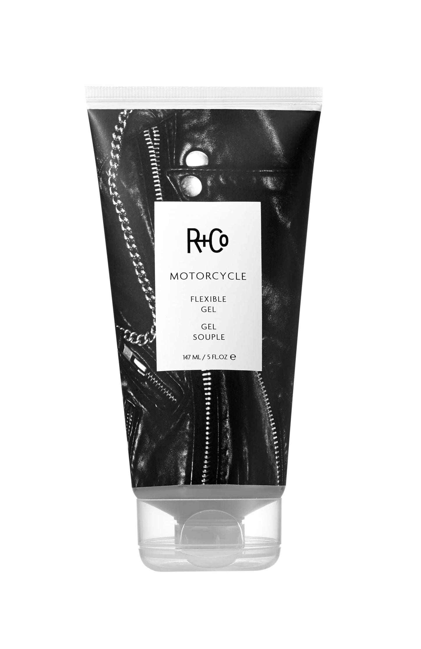 R+Co Motorcycle Flexible Gel | High Definition + Hold + Shine | Vegan + Cruelty-Free | 5 Oz