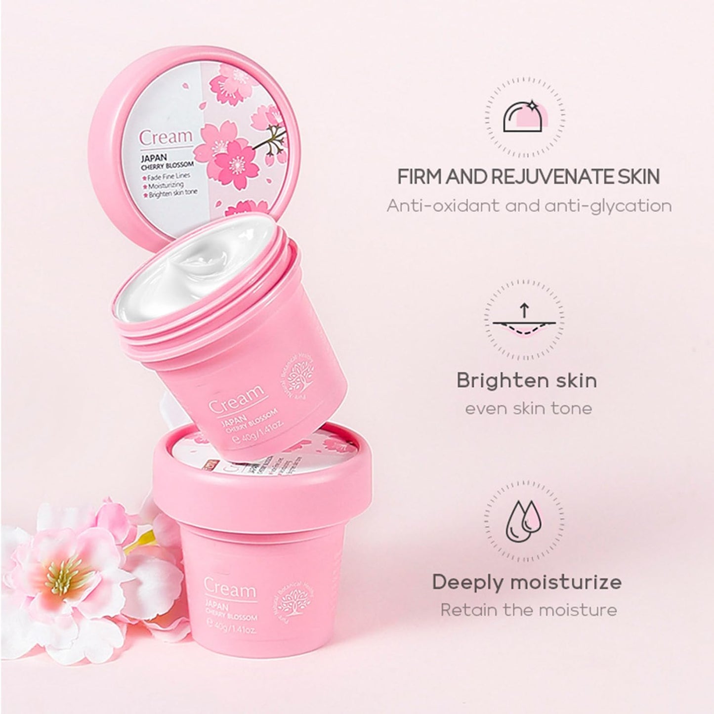 Skincare Gifts For Teenage Girls,Cherry Blossom Skincare Sets,Facial kit,Pamper Sets For Women Gifts,Skin Care Sets & Kits (SetA)