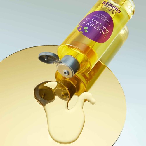 Autumn Shower Bath and Body Oil Body Oil with Sweet Almond Jojoba and Shea Butter, Lavender & Coconut Shower Oils Mother's Day Gift for Women Dry Skin 17.6 fl oz (Pack of 2)