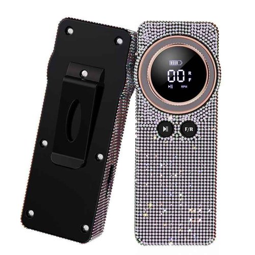 35000RPM Diamond Electric Nail File, Professional Cordless Drill Nails with 6 Bits & LED Screen, 8 Hours Use, Stepless Speed for Acrylic/Gel Nails, Salon & Home Manicure Kit