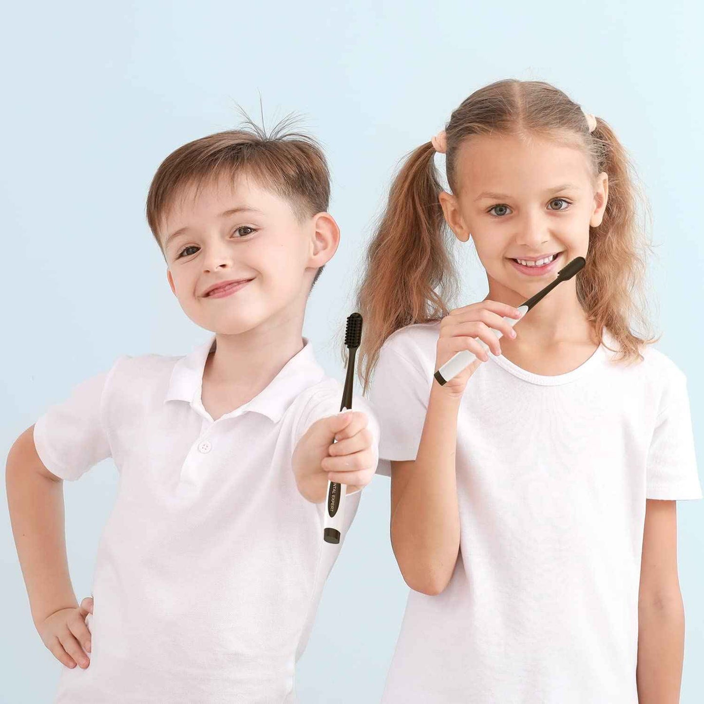 Soft Toothbrushes for Adults - Black Charcoal Toothbrush Ultra Soft for Sensitive Gums - Teeth Whitening Brush for Adults & Children [Extra Family Pack] Super Soft Tip Bristles